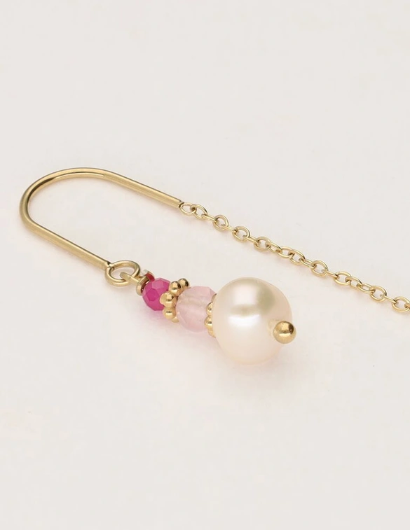 My Jewellery Earring string bead and pearl MJ11488