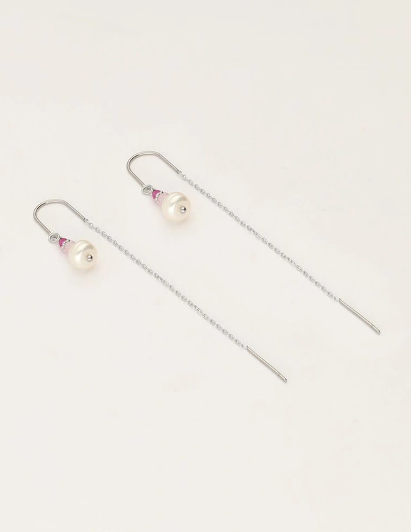My Jewellery Earring string bead and pearl MJ11488