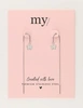My Jewellery Earring string butterfly MJ11486