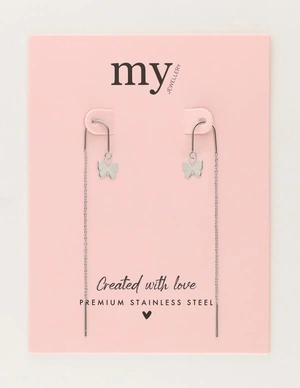 My Jewellery Earring string butterfly MJ11486