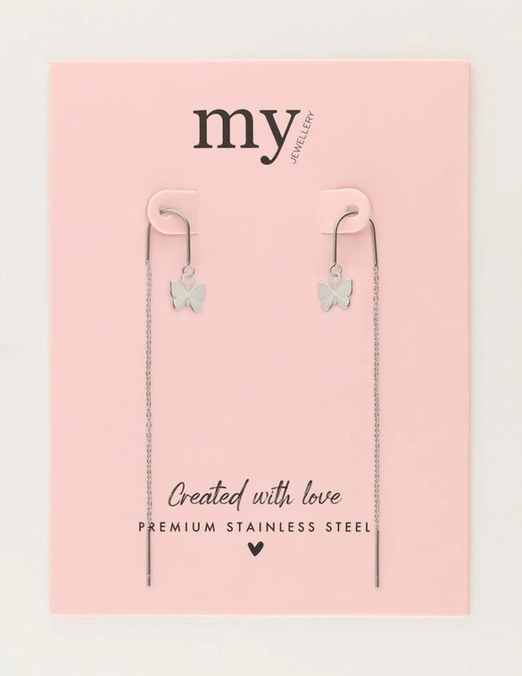 My Jewellery Earring string butterfly MJ11486