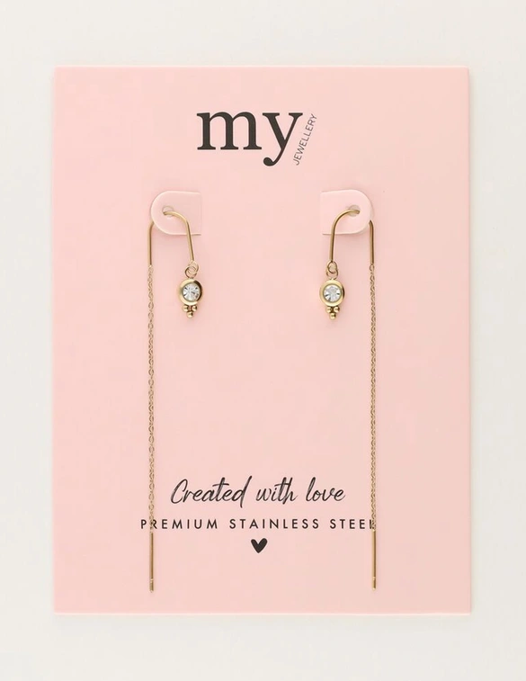 My Jewellery Earring string crystal MJ11485