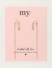 My Jewellery Earring string star MJ11487