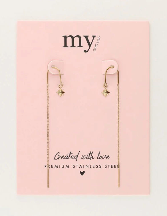 My Jewellery Earring string star MJ11487