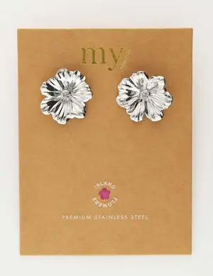 My Jewellery Earring studs flower big MJ10748