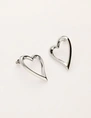 My Jewellery Earring studs open heart MJ11325