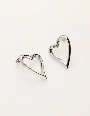 My Jewellery Earring studs open heart MJ11325