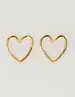 My Jewellery Earring swirl heart MJ10308