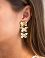 My Jewellery Earring triple butterfly MJ11397