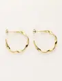 My Jewellery Earring twisted hoop MJ10384