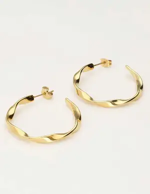 My Jewellery Earring twisted hoop MJ10384