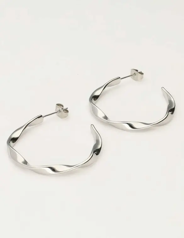 My Jewellery Earring twisted hoop MJ10384