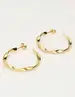 My Jewellery Earring twisted hoop MJ10384