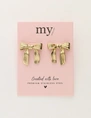 My Jewellery Earring vintage bows MJ11399