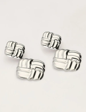 My Jewellery Earring vintage double square MJ11088