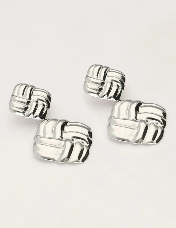 My Jewellery Earring vintage double square MJ11088