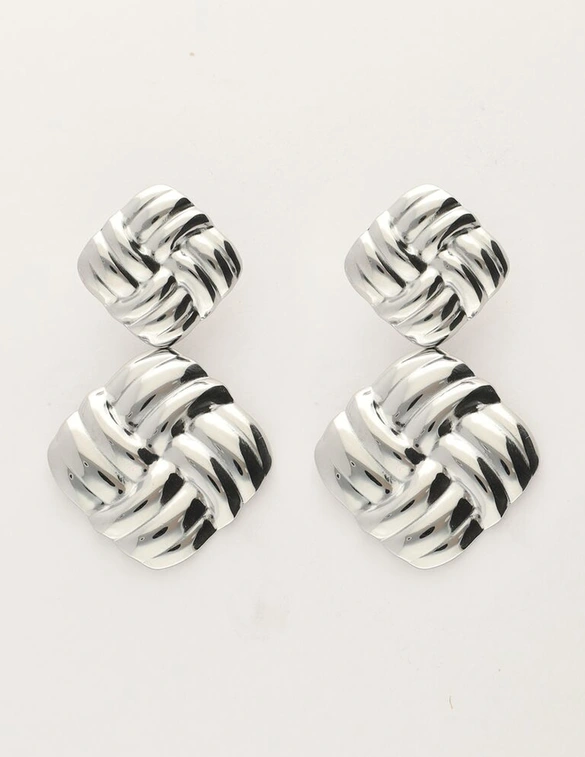 My Jewellery Earring vintage double square MJ11088