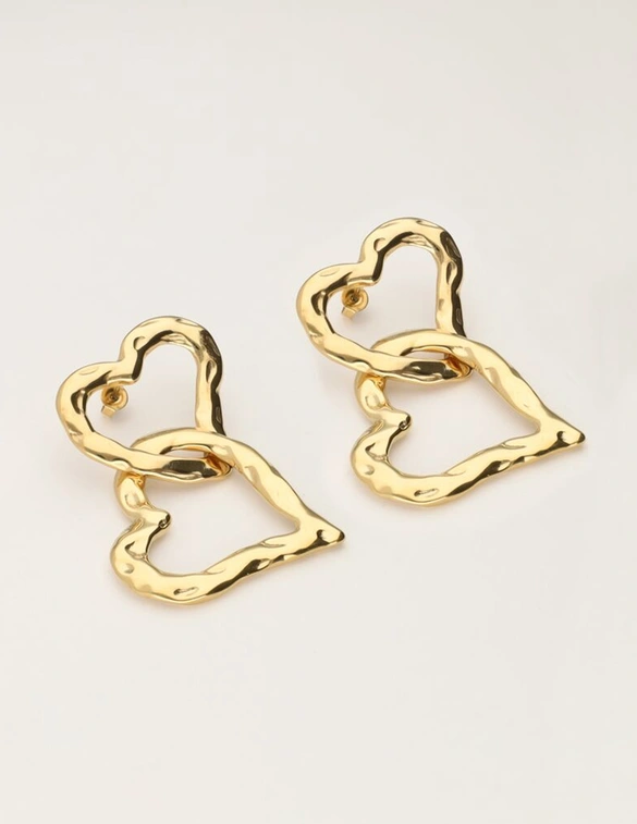 My Jewellery Earring vintage hearts MJ11045