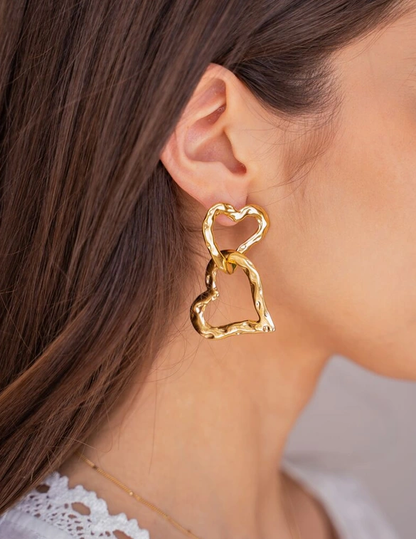 My Jewellery Earring vintage hearts MJ11045