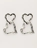 My Jewellery Earring vintage hearts MJ11045