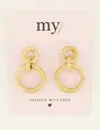 My Jewellery Earring with 3 cirkels MJ08262