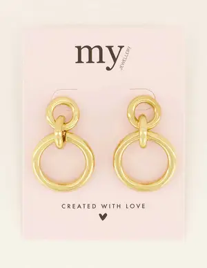 My Jewellery Earring with 3 cirkels MJ08262
