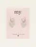 My Jewellery Earring with big heart charm MJ08023