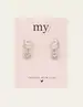 My Jewellery Earring with charm heart MJ08021