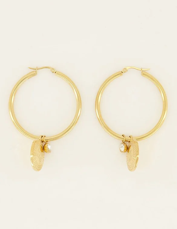 My Jewellery Earring with cirkel MJ07735