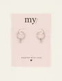 My Jewellery Earring with flower MJ07728