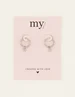 My Jewellery Earring with flower MJ07728