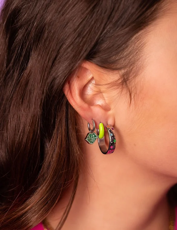 My Jewellery Earring with green color MJ08357