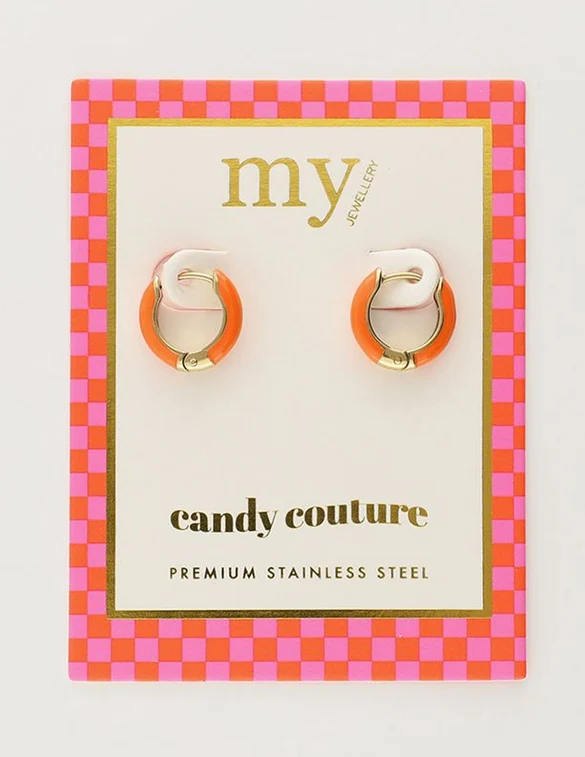 My Jewellery Earring with orange color MJ08358
