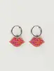 My Jewellery Earring with red tres belle charm MJ08353