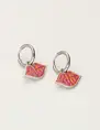 My Jewellery Earring with red tres belle charm MJ08353