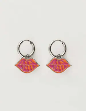 My Jewellery Earring with red tres belle charm MJ08353