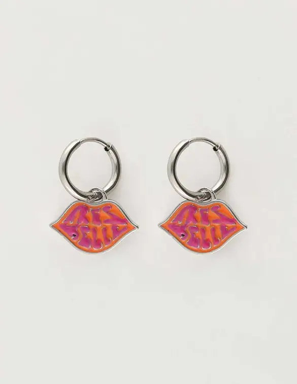 My Jewellery Earring with red tres belle charm MJ08353