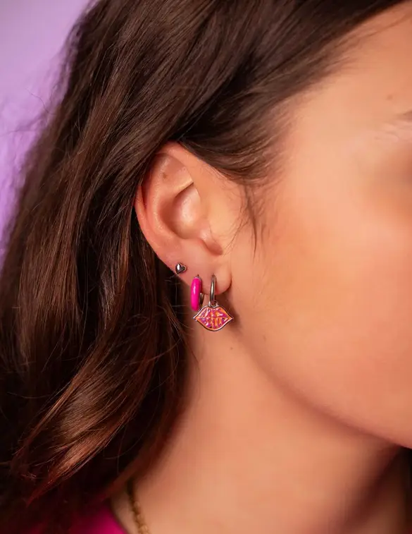 My Jewellery Earring with red tres belle charm MJ08353