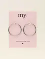 My Jewellery Earrings basic hoops medium MJ08593