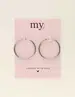 My Jewellery Earrings basic hoops medium MJ08593