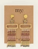 My Jewellery Earrings beads statement MJ07368
