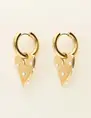 My Jewellery Earrings big heart & pearls MJ09316