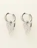 My Jewellery Earrings big heart & pearls MJ09316