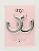 My Jewellery Earrings big hoops wide MJ10374