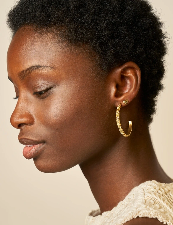 My Jewellery Earrings botanical chapter hoops MJ13862