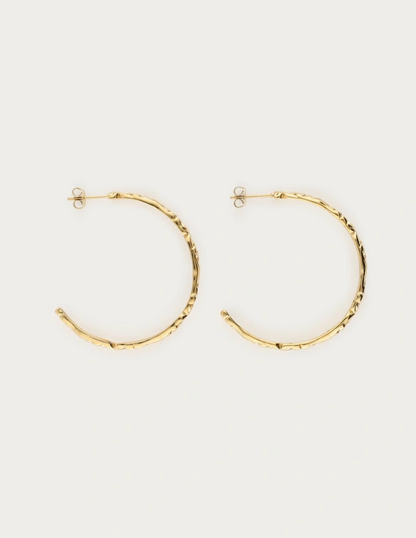 My Jewellery Earrings botanical chapter hoops MJ13862
