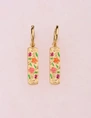 My Jewellery Earrings botanical chapter rectangl MJ13861