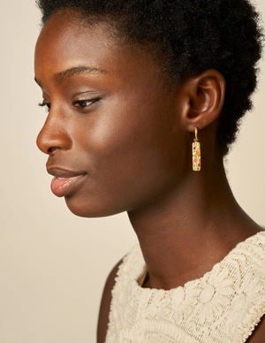 My Jewellery Earrings botanical chapter rectangl MJ13861