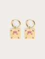 My Jewellery Earrings botanical chapter square MJ13860