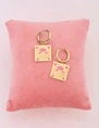 My Jewellery Earrings botanical chapter square MJ13860
